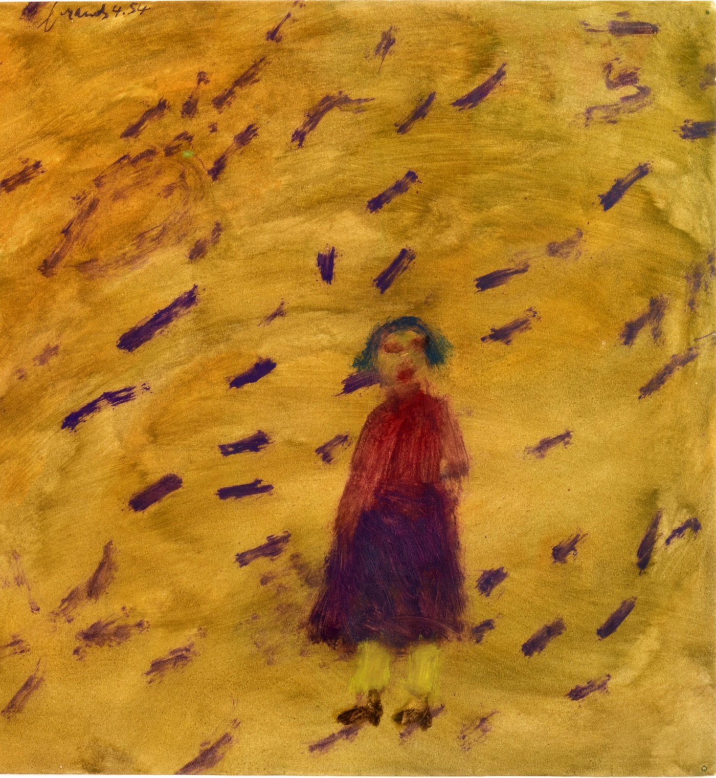 Eugène Brands Meisje en de kosmos 1954 Bruikleen Lily Henk van Mulukom