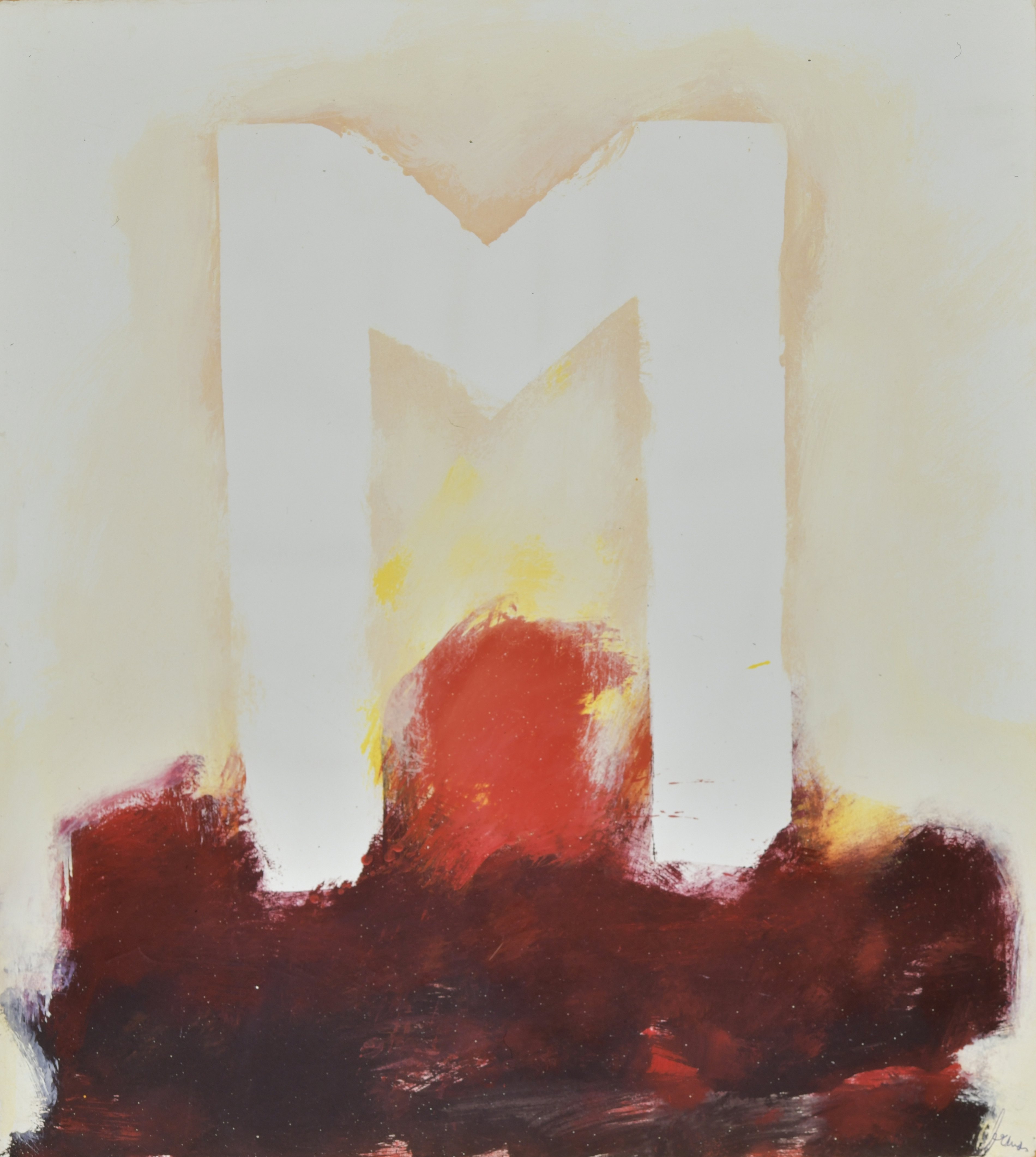 Eugène Brands Mystery centre of the universe 1973 Collectie Eugénie Brands