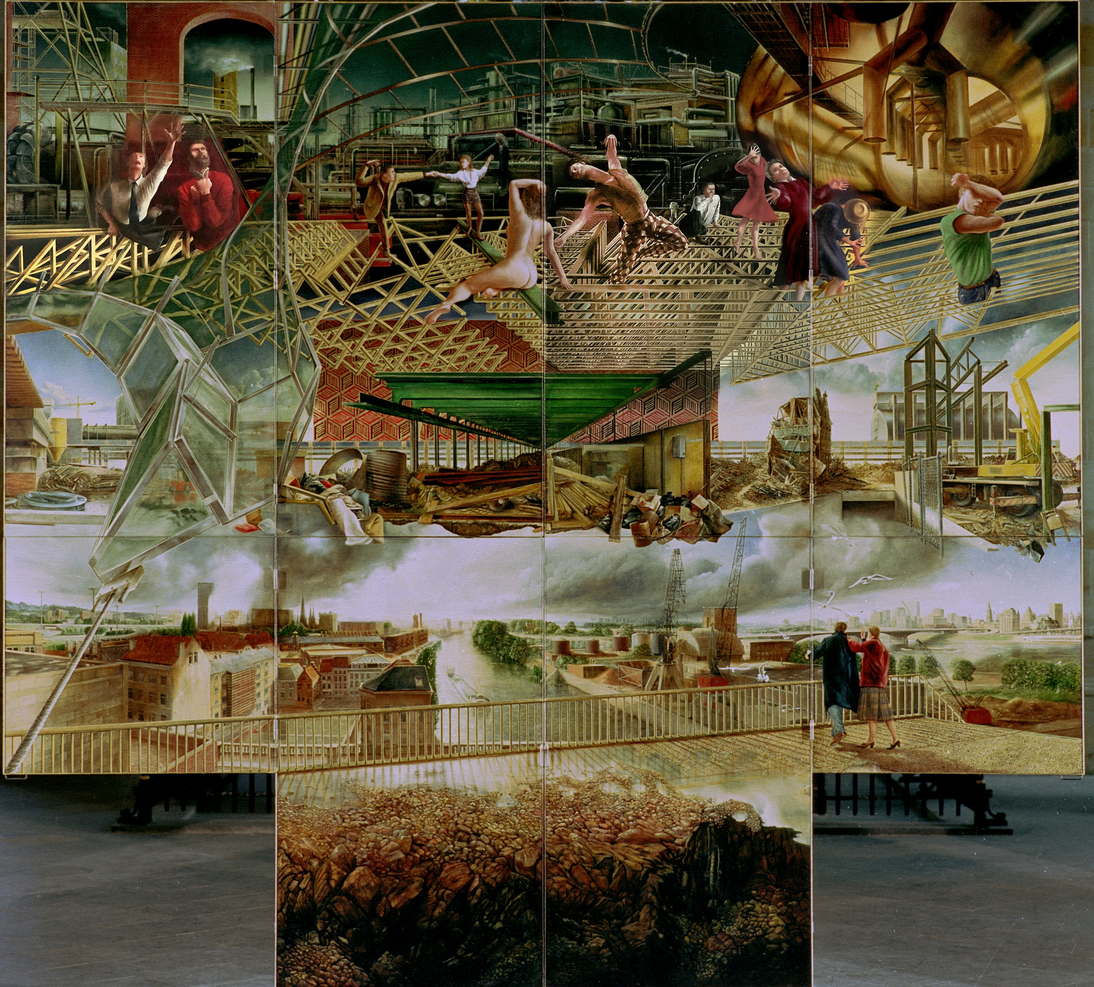 Evert Thielen De Schepping 1987 1992 486x500 tempera op paneel Fotografie Anton vd Riet deel II