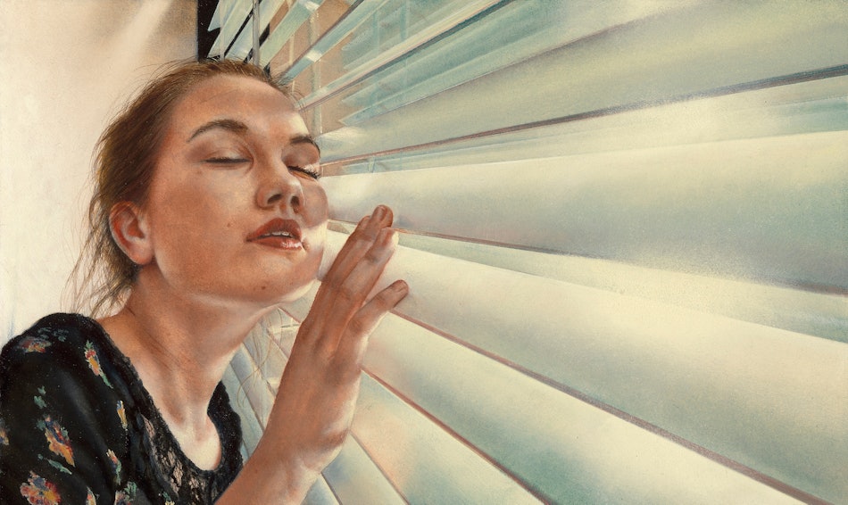 Placeholder for 363 Groot verlangen 295x44 tempera op paneel 2014