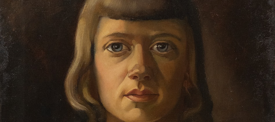 Placeholder for Giselle Kuster Zelfportret 1945