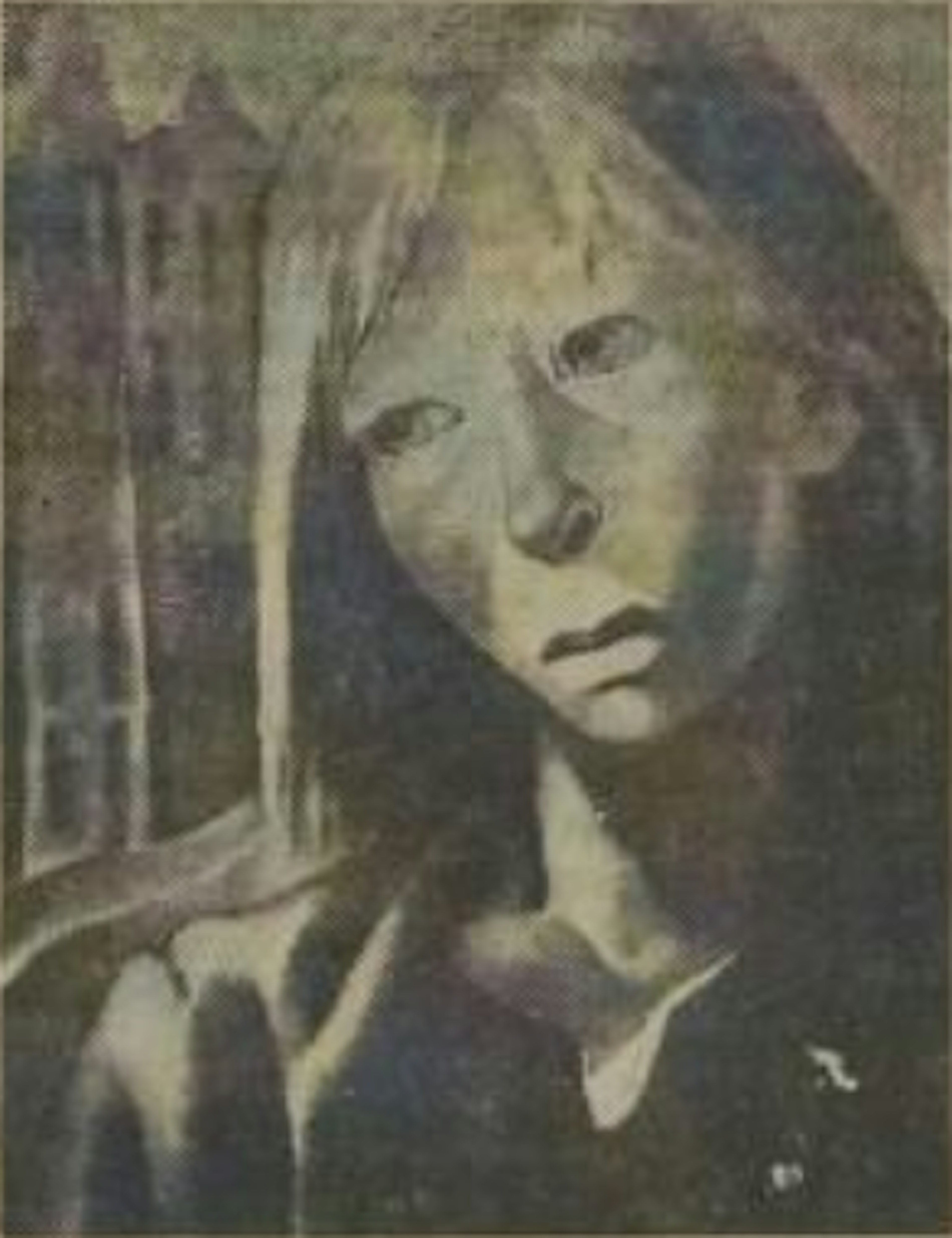 Giselle Kuster Straatkind 1948 Knipsel uit Nieuwe Leidsche Courant 17 april 1948