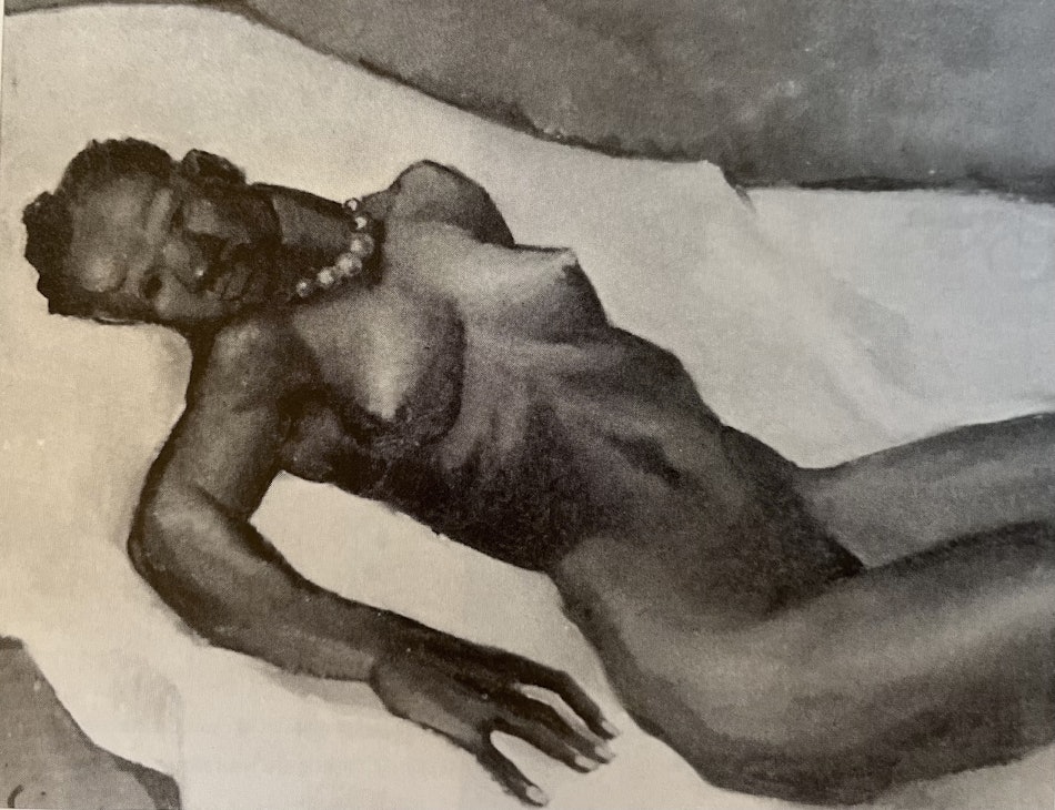 Placeholder for Liggende vrouw