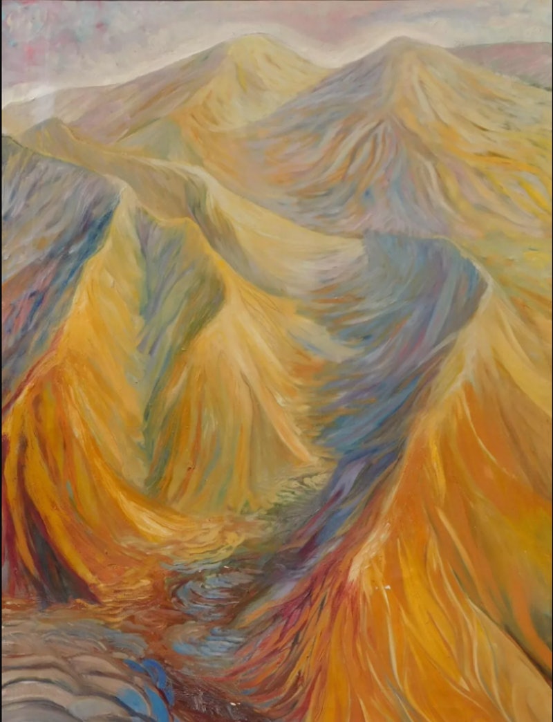 Vulkanisch landschap