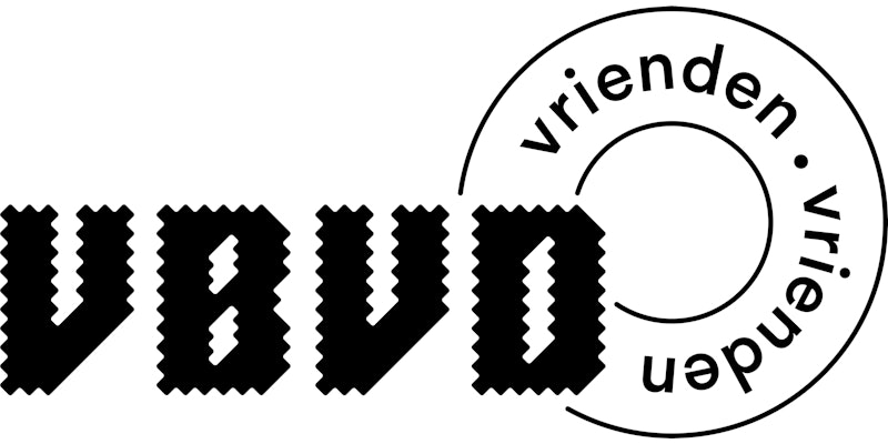 BVD2121 Logo Vrienden Liggend RGB Zwart