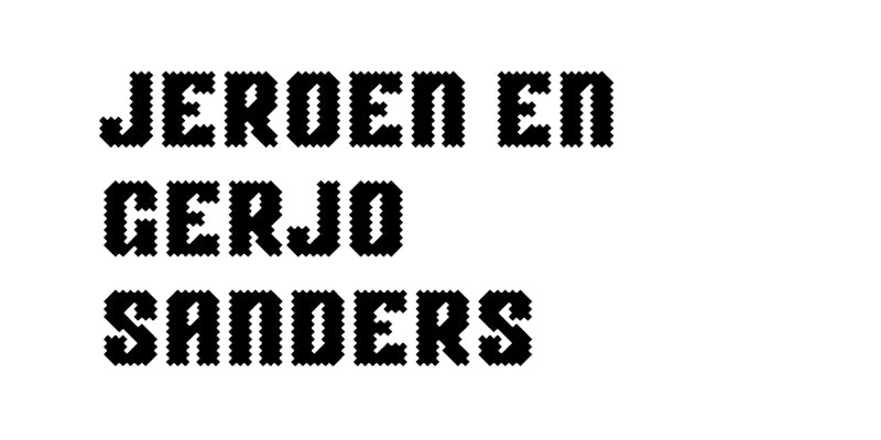 Jeroen en Gerjo Sanders
