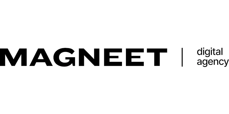 Magneet digital agency zwart